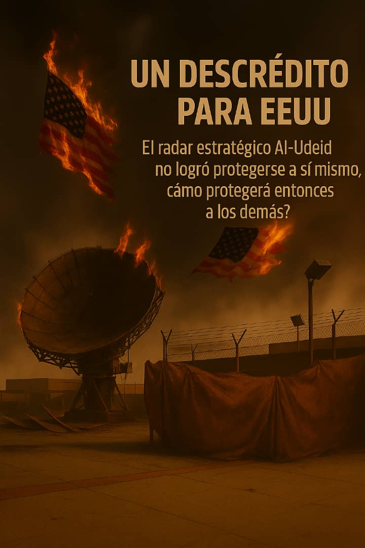 Irán destruye un radar superinteligente estadounidense en Qatar en respuesta a la agresión de Estados Unidos
